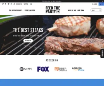 Feedtheparty.com(Feed the Party) Screenshot