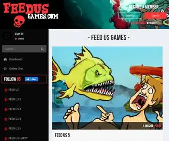 Feedusgames.com(Feed us Games) Screenshot