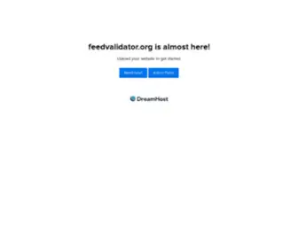 Feedvalidator.org(Feed Validator for Atom and RSS) Screenshot