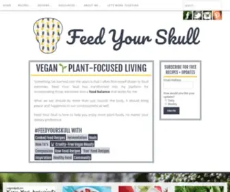 Feedyourskull.com(Feed Your Skull) Screenshot