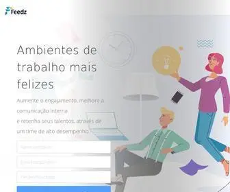 Feedz.com.br(Plataforma de gestão de desempenho para empresas e RHs) Screenshot