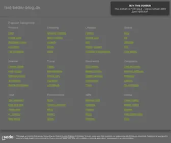 Feel-Better-Blog.de(Feel Better Blog) Screenshot