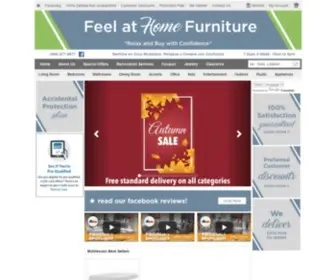 Feelathomefurniture.com(Feel At Home) Screenshot