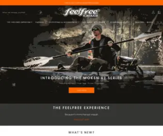 Feelfreekayak.com(Feelfree Kayaks) Screenshot