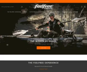 Feelfreeus.com(Feelfree Kayaks) Screenshot