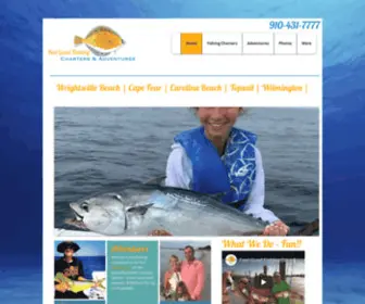 Feelgoodfishing.com(Fishing Charters Wilmington NC) Screenshot