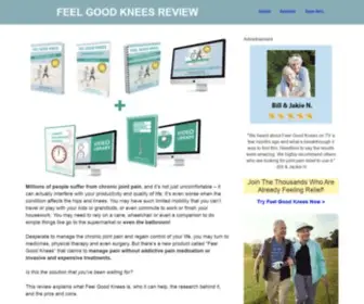 Feelgoodkneesreview.com(Feel Good Knees Review) Screenshot