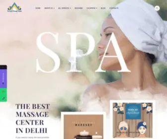 Feelgoodmassageparlour.com(Spa in Delhi) Screenshot