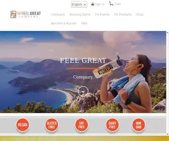 Feelgreatrunner.com(The Feel Great Company) Screenshot