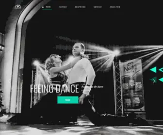 Feelingdance.ro(Scoala de dans in Oradea) Screenshot