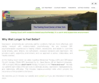 Feelinggoodcenter.com(The Feeling Good Center) Screenshot