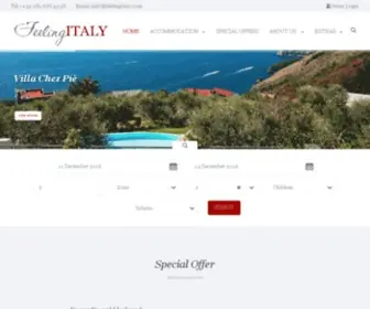 Feelingitaly.com(Feeling Italy) Screenshot