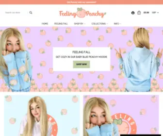 Feelingpeachy.shop(Feeling Peachy Shop) Screenshot