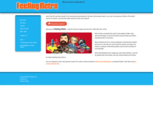 Feelingretro.com Screenshot