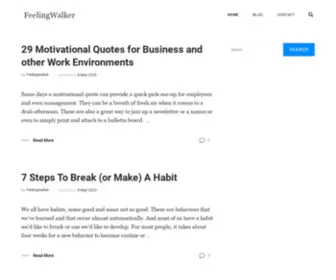 Feelingwalker.com(FeelingWalker) Screenshot