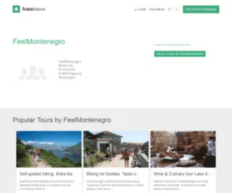 Feelmontenegro.com(Feel Montenegro) Screenshot