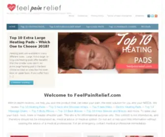 Feelpainrelief.com(Heating Pads) Screenshot