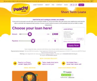 Feelpeachy.com(You Are In The Right Place) Screenshot