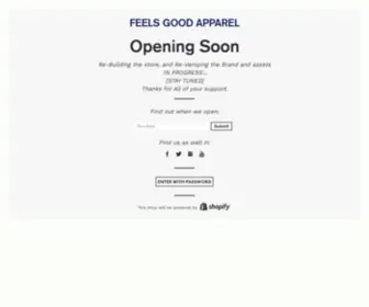 Feelsgoodapparel.com(Feels Good Apparel) Screenshot