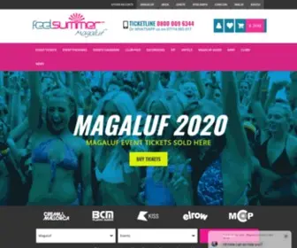 Feelsummer.com(Magaluf Event Tickets 2020) Screenshot