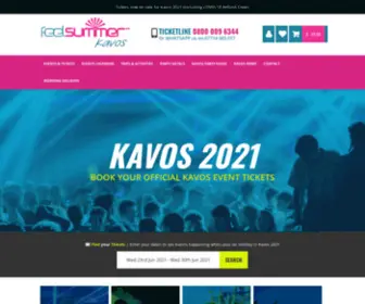 Feelsummerkavos.com(Kavos 2021) Screenshot