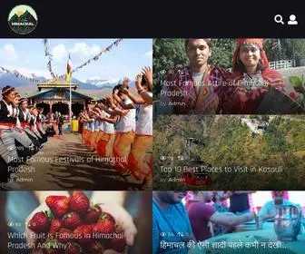 Feelthehimachal.com(Feel The Himachal) Screenshot