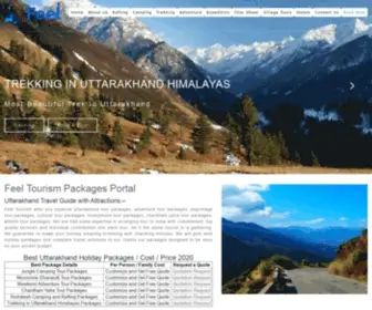 Feeltourism.com(India Tour Packages) Screenshot