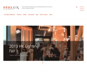 Feeluxlighting.com(Feelux Lighting) Screenshot