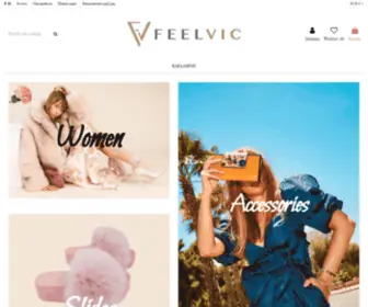 Feelvic.com(Online Fur Shop) Screenshot