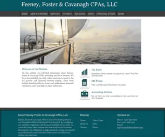 Feeneyfoster.com(Feeney, Foster & Cavanagh CPAs, LLC) Screenshot