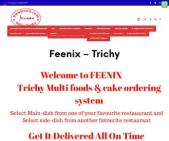 Feenix.co.in(Food & Cake order online and home delivery in Trichy) Screenshot