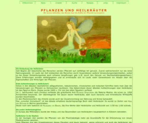 Feenkraut.de(Heilkr鋟ter) Screenshot