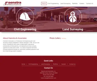 Feenstrainc.com(Feenstra & Associates) Screenshot