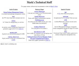 Feep.net(Mark's Technical Stuff) Screenshot