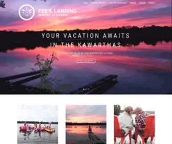 Feeslanding.com(Fee's Landing) Screenshot