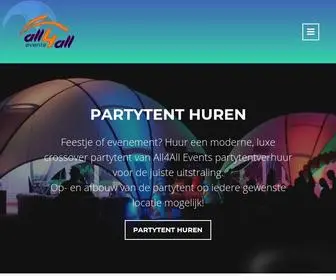 Feest-Partytent-Huren.nl(Partytent huren) Screenshot