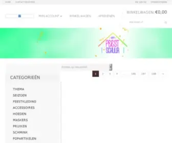 Feest-Schuur.nl(Feest Schuur Sinds 1893 Feestartikelen) Screenshot