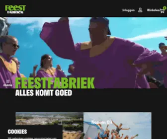 Feestfabriek.nl(De Feestfabriek) Screenshot