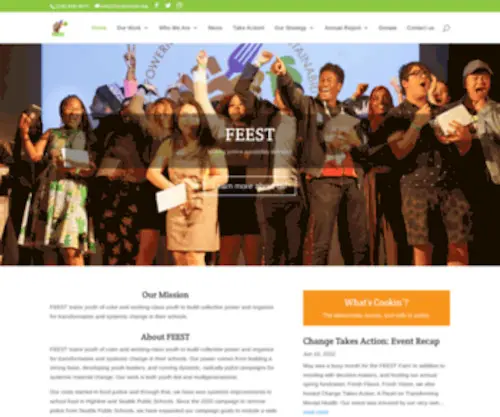 Feestseattle.org(FEEST Seattle) Screenshot