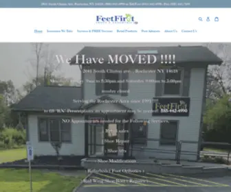 Feetfirstinc.com(FEET FIRST INC) Screenshot