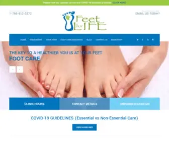 Feetforlifemedical.ca(Feet for Life Medical) Screenshot