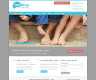 Feetology.com.au(Feetology Podiatry Centre) Screenshot