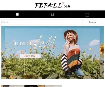 Fefall.com(Fashion Online Boutique) Screenshot