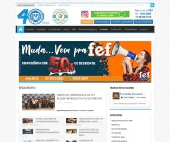 Fef.br(Fundação Educacional de Fernandópolis) Screenshot