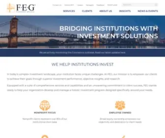 Feg.com(Fund Evaluation Group (FEG)) Screenshot