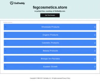 Fegcosmetics.store(Create an Ecommerce Website and Sell Online) Screenshot