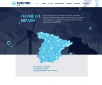 Fegime.es(Material Eléctrico) Screenshot
