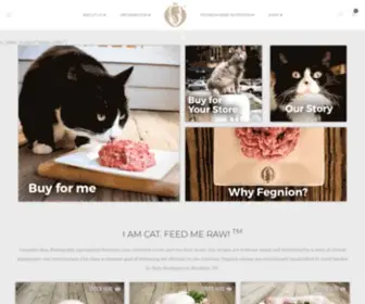 Fegnion.com(Experience The Ultimate In Raw Feline Nutrition) Screenshot