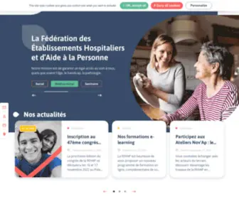 Fehap.fr(La fédération) Screenshot