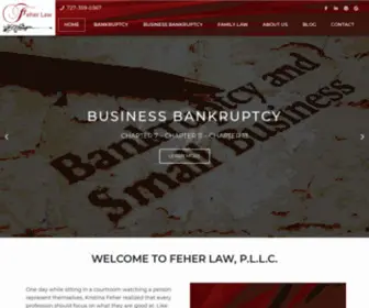 Feherlaw.com(Feher Law) Screenshot